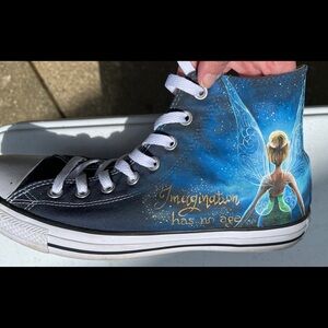 Disney Converse High-Top Sneakers with Canvas Interior